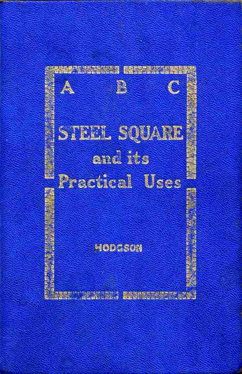 ABC of the steel square and its uses cover