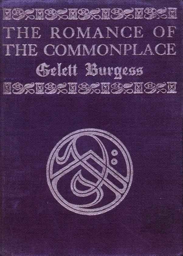 The Romance of the Commonplace cover