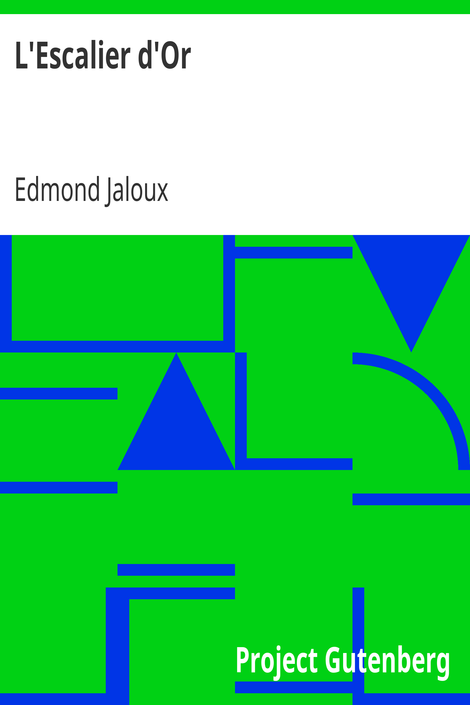 L'Escalier d'Or cover
