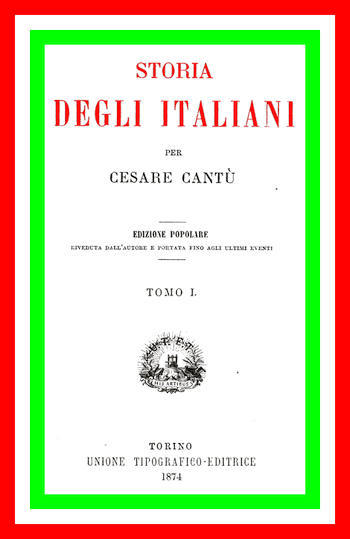 Storia degli Italiani, vol. 01 (di 15) cover
