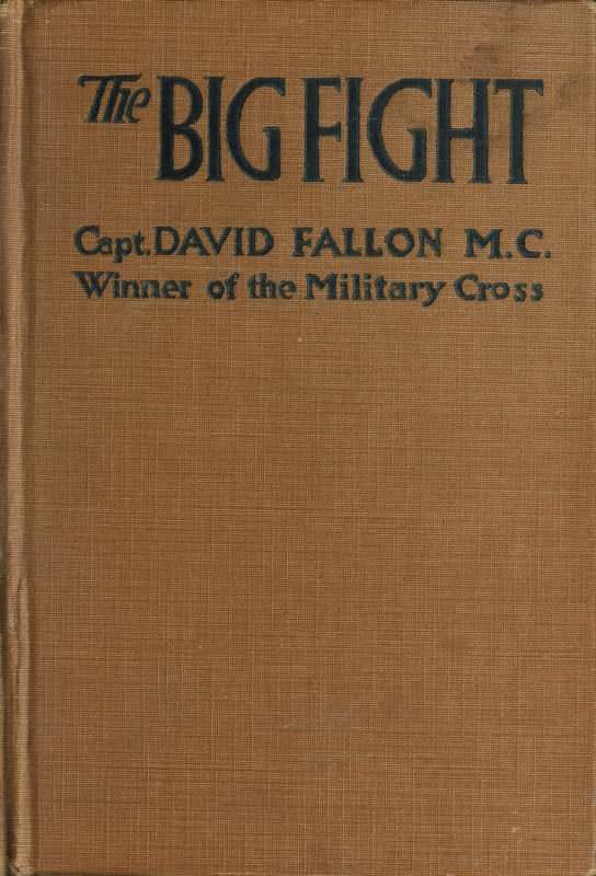 The Big Fight (Gallipoli to the Somme) cover