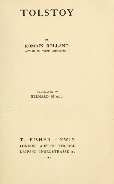 Tolstoy cover