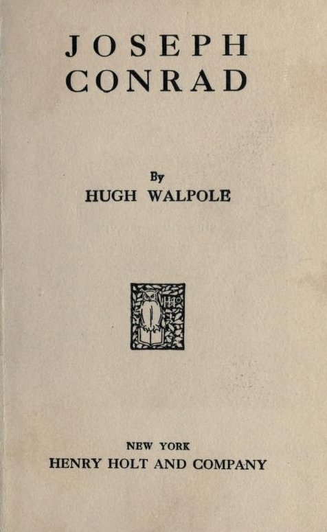 Joseph Conrad cover