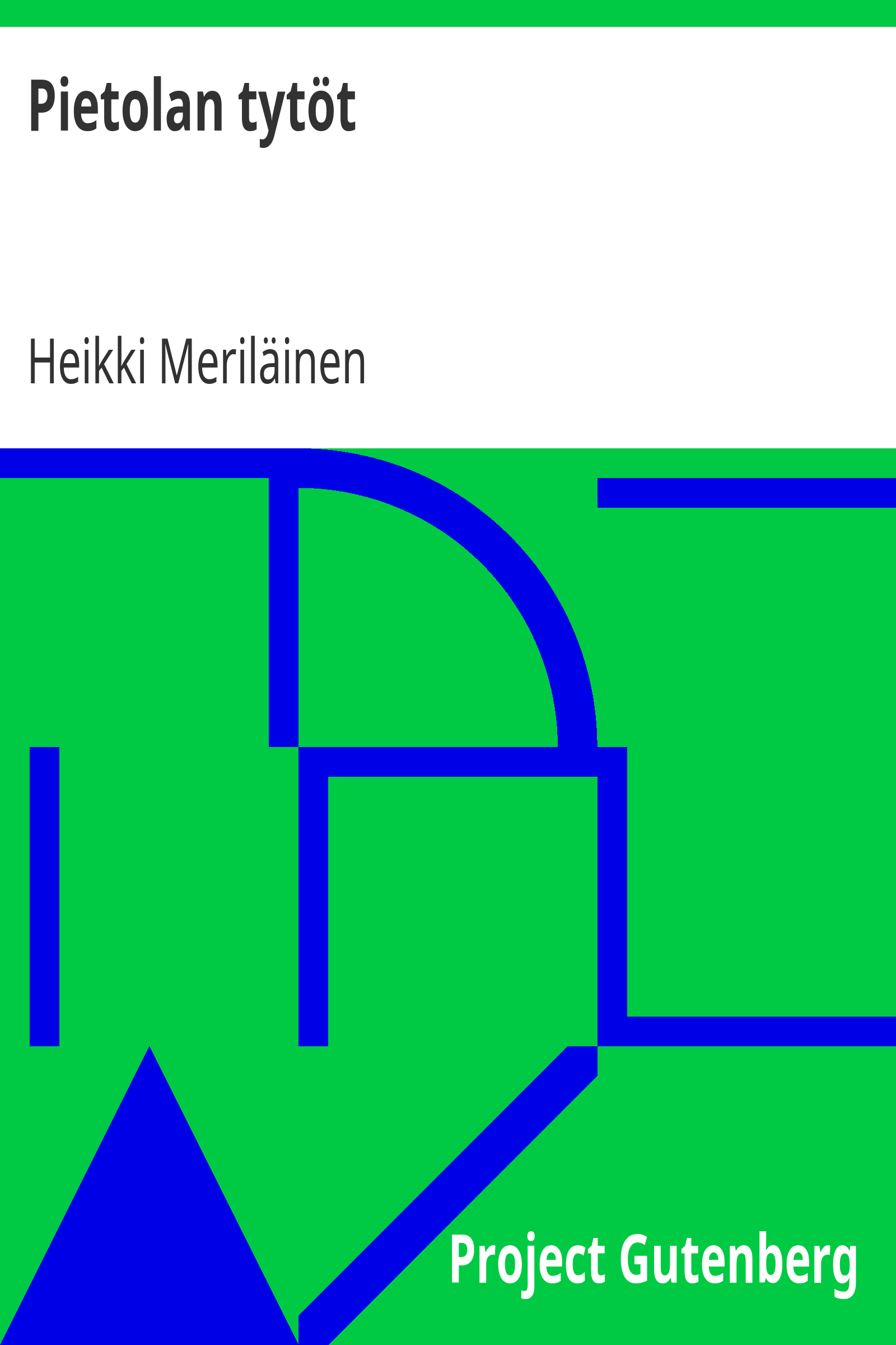Pietolan tytöt cover