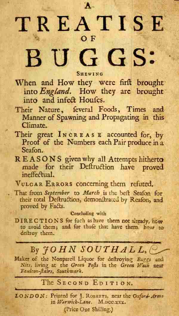 A Treatise of Buggs cover
