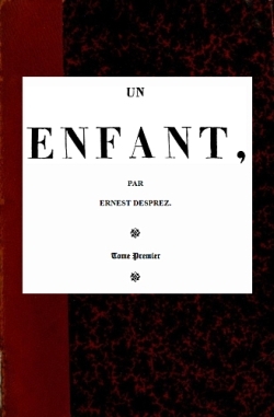 Un enfant, t. 1/3 cover