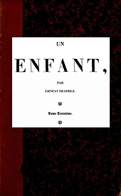 Un enfant, t. 3/3 cover