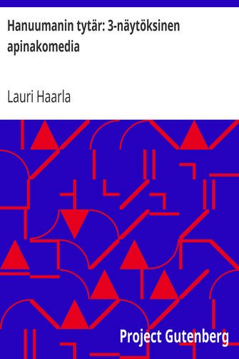 Hanuumanin tytär: 3-näytöksinen apinakomedia cover