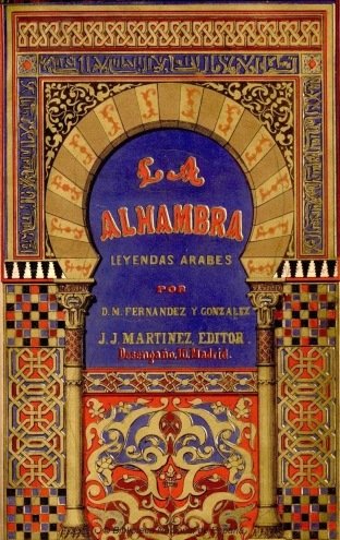 La alhambra; leyendas árabes cover