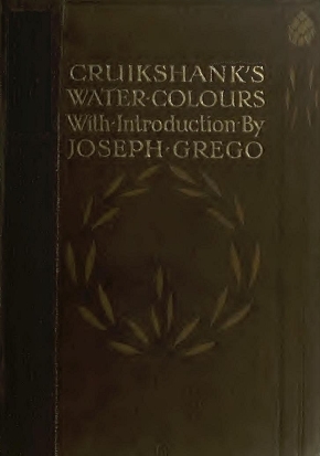 Cruikshank's Water Colours cover