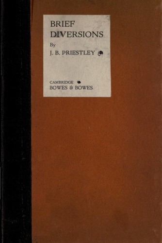 Brief Diversions: Being Tales, Travesties and Epigrams cover