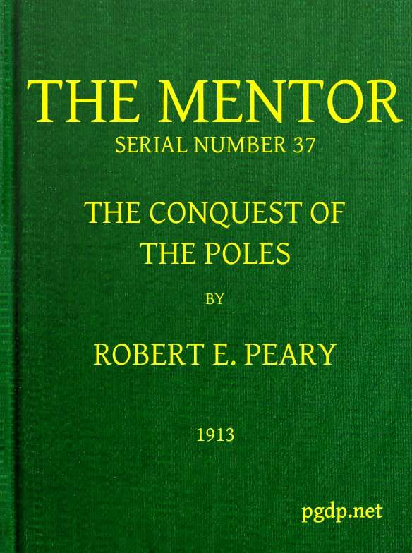 The Mentor: The Conquest of the Poles, Serial No. 37 cover