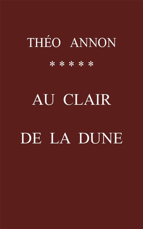 Au clair de la dune cover