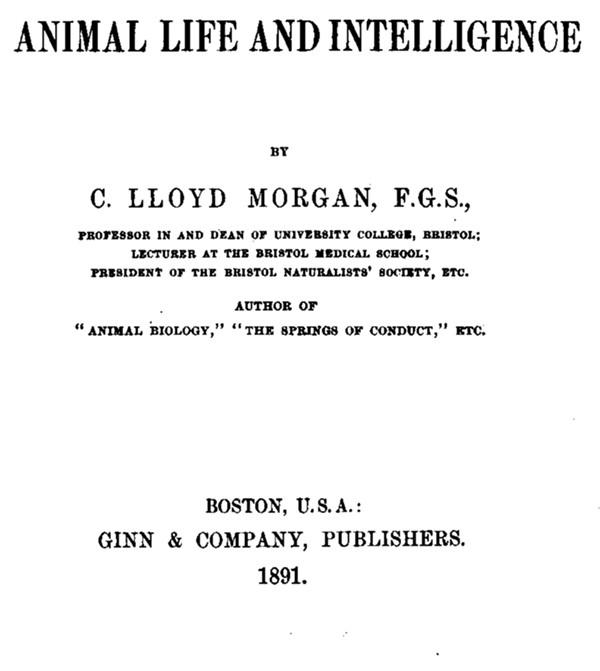 Animal Life and Intelligence cover
