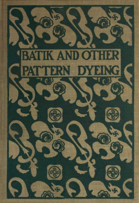 Batik and other pattern dyeing cover
