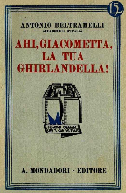 Ahi, Giacometta, la tua ghirlandella! cover
