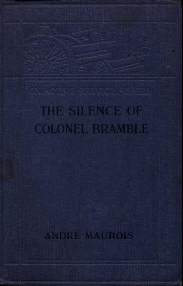 The Silence of Colonel Bramble cover