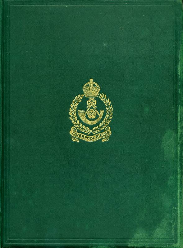 The History of the 2/6th (Rifle) Battalion, "the King's" (Liverpool Regiment) 1914-1919 cover