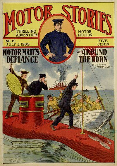 Motor Matt's Defiance; or, Around the Horn cover