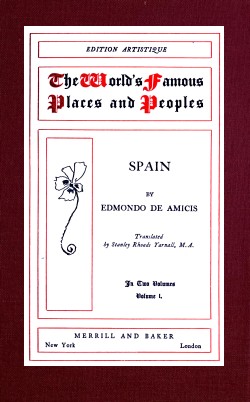 Spain, v. 1 (of 2) cover