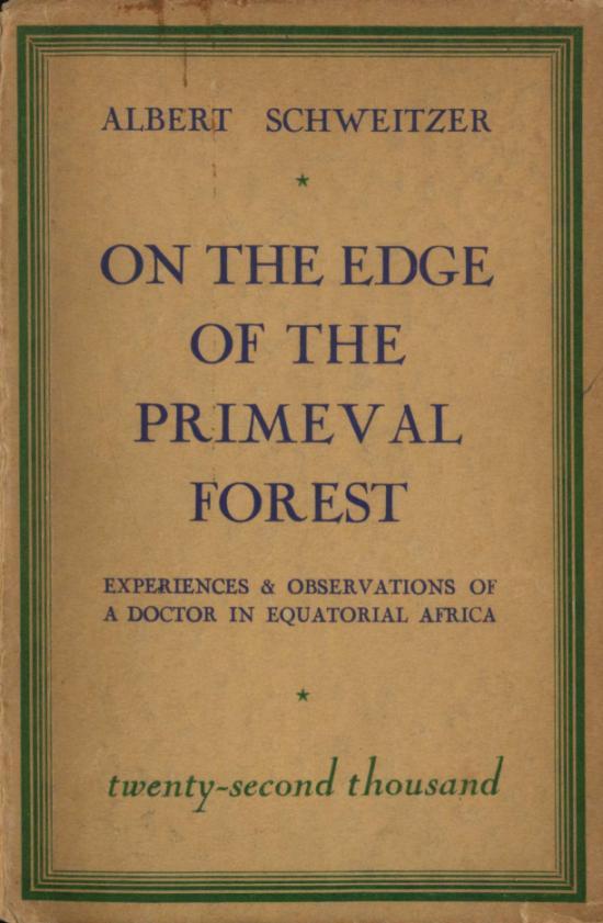 On the edge of the primeval forest cover