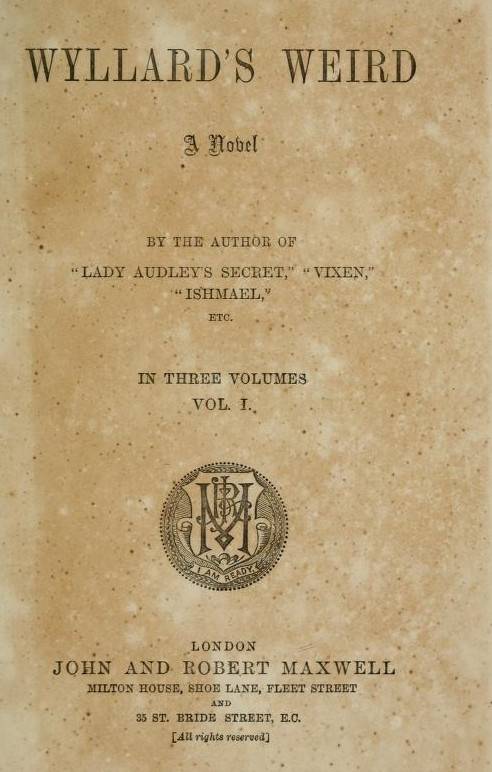 Wyllard's Weird: A Novel cover