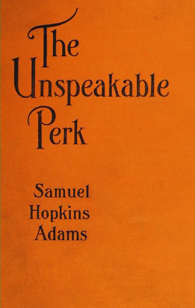 The Unspeakable Perk cover