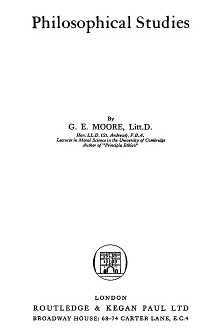 Philosophical Studies cover