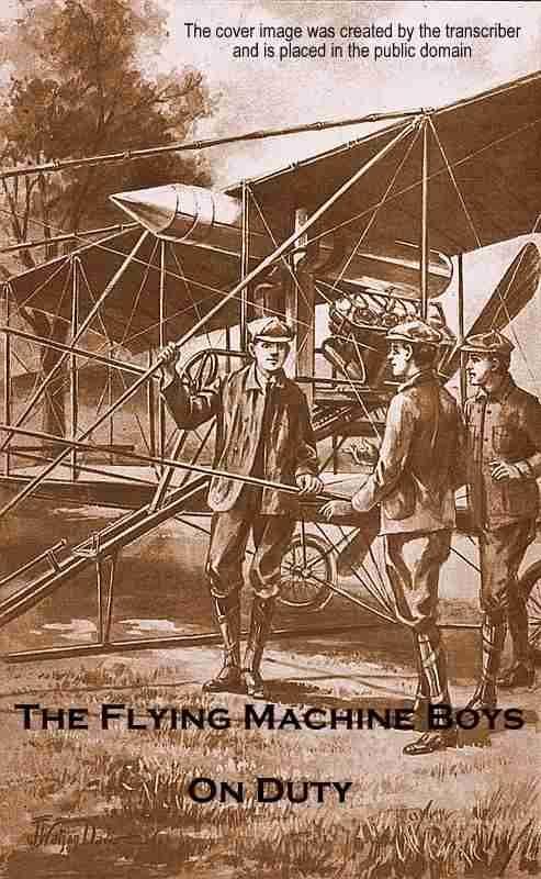 The Flying Machine Boys on Duty; Or, The Clue Above the Clouds cover