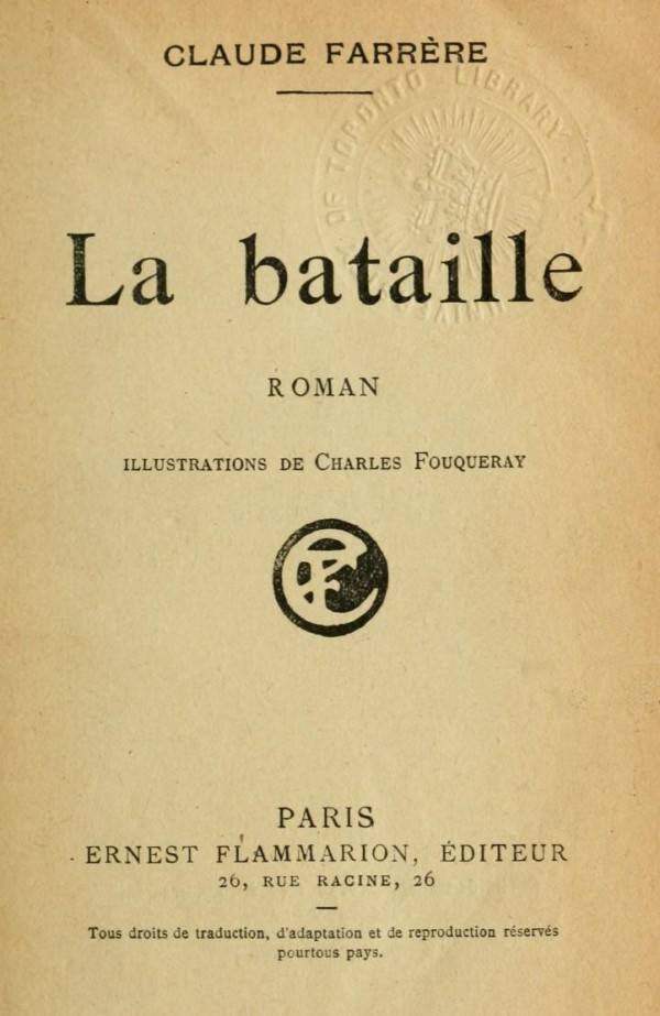 La Bataille cover