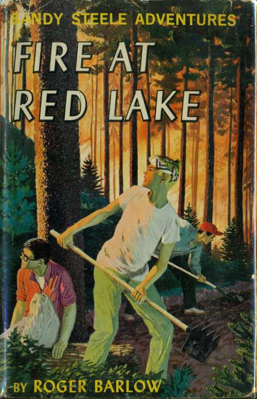Fire at Red Lake / Sandy Steele Adventures #4 cover
