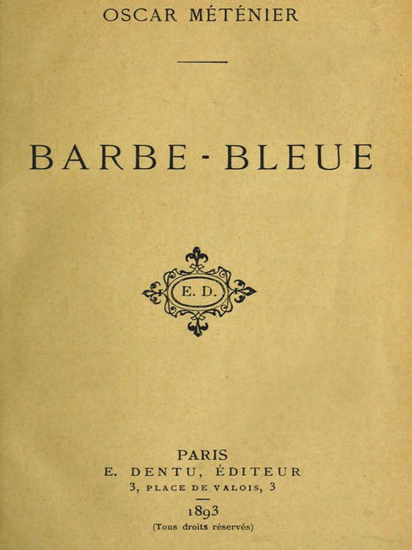 Barbe-bleue cover