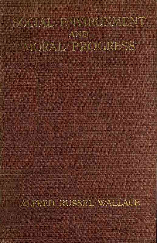 Social Environment and Moral Progress cover