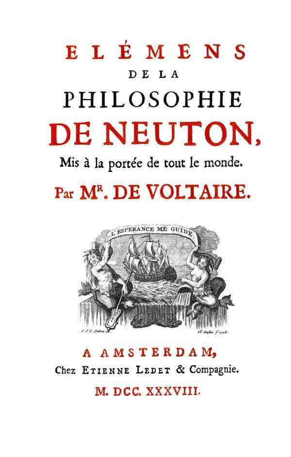 Elémens de la philosophie de Neuton: Mis à la portée de tout le monde cover