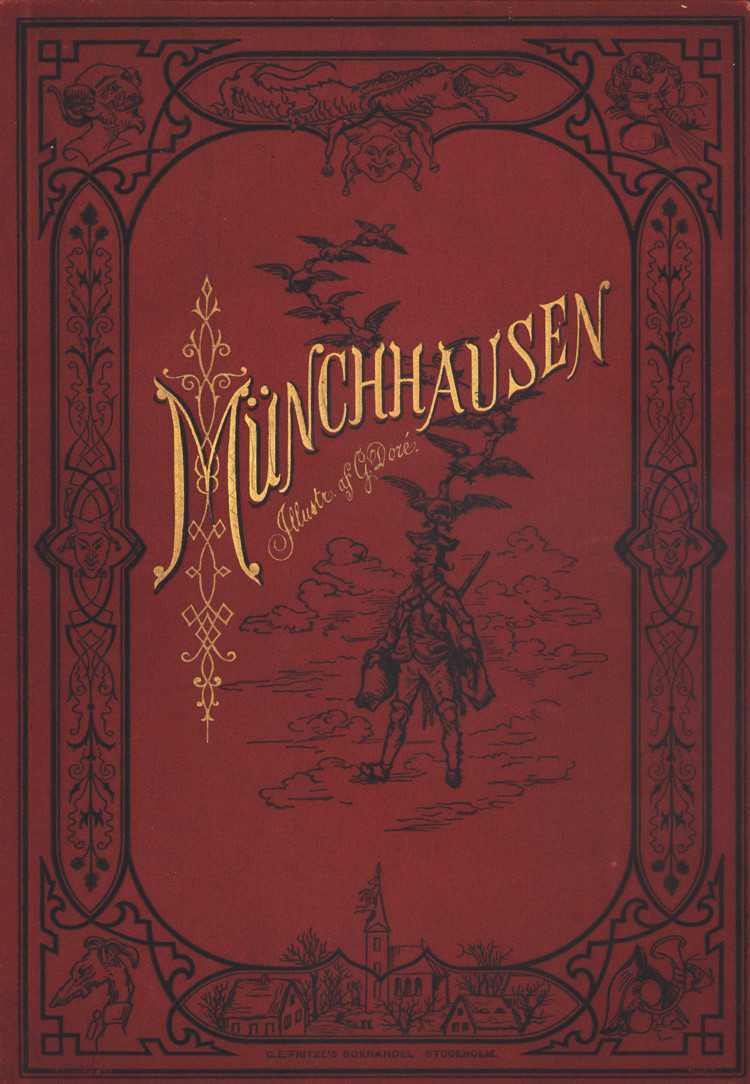 Aventures de Baron de Münchausen cover