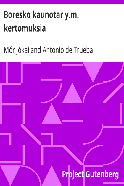 Boresko kaunotar y.m. kertomuksia cover