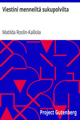 Viestini menneiltä sukupolvilta cover