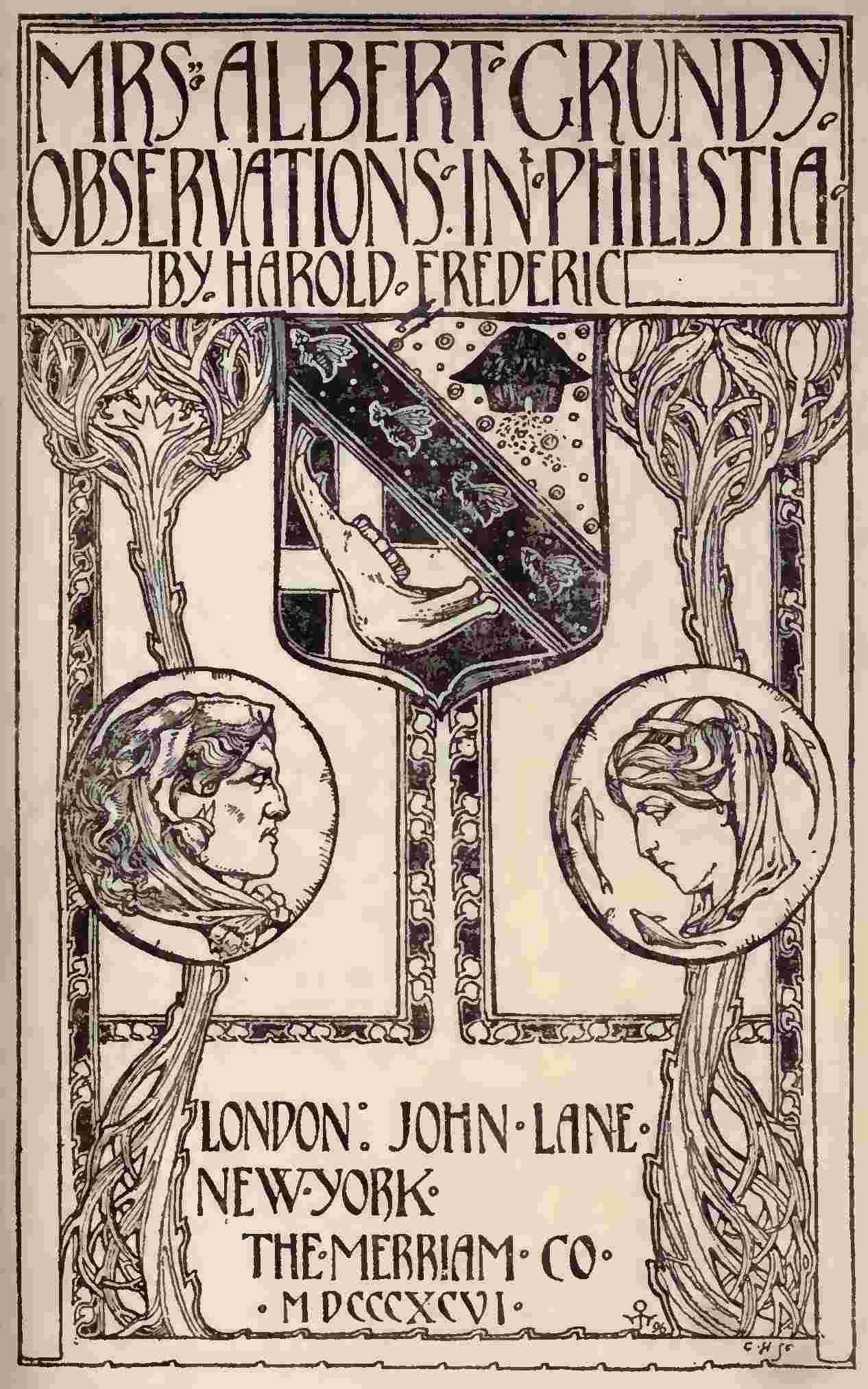 Mrs Albert Grundy—Observations in Philistia cover