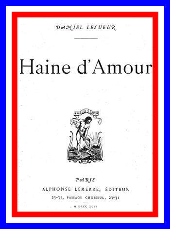Haine d'amour cover