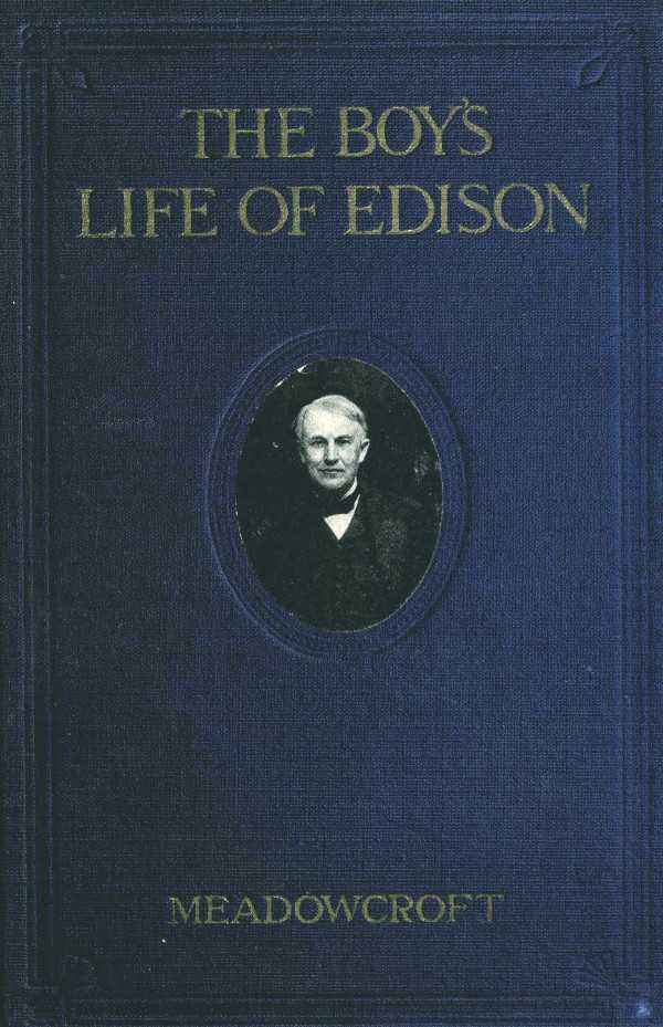 The boys' life of Edison cover