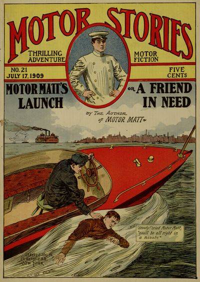 Motor Matt's Launch; or, A Friend in Need cover