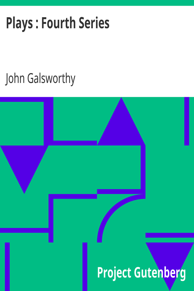 Plays : Fourth Series cover