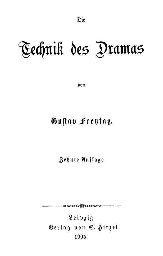 Die Technik des Dramas cover