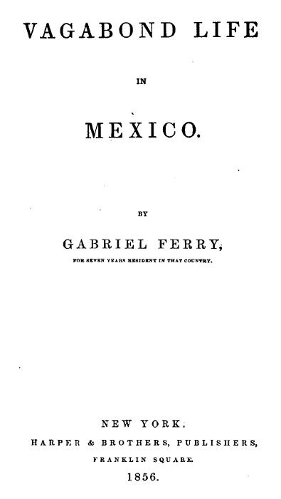 Vagabond Life in Mexico cover