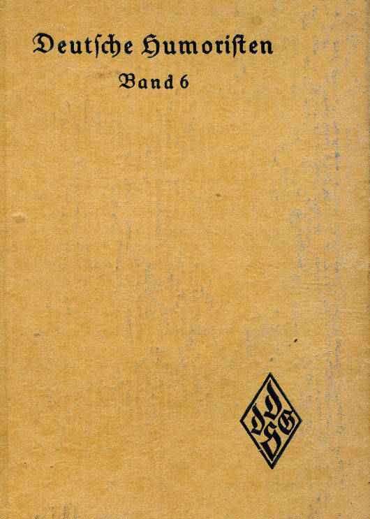 Deutsche Humoristen, 6. Band (von 8) / Humoristische Erzählungen cover