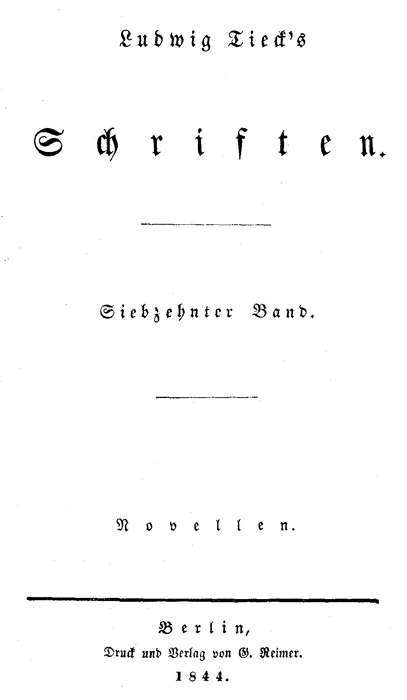 Schriften 17: Novellen 1 cover