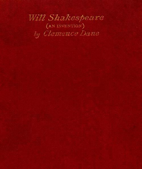 Will Shakespeare: An Invention in Four Acts cover