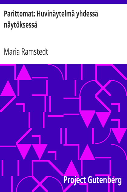 Parittomat: Huvinäytelmä yhdessä näytöksessä cover