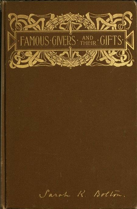 Famous Givers and Their Gifts cover