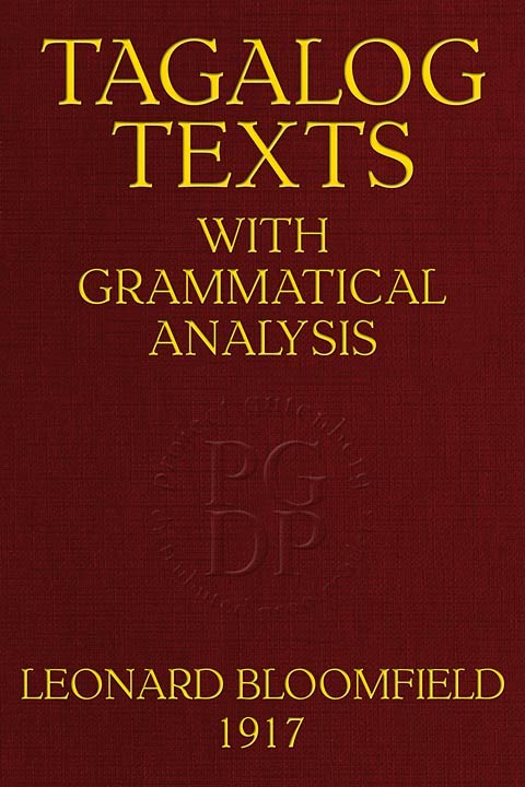 Tagalog Texts with Grammatical Analysis cover